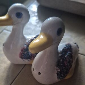 Colorful Ceramic Bird Figurines